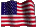 The flag of the United States of America