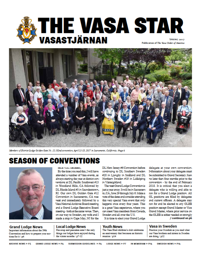 Vasa Star Online Spring 2017