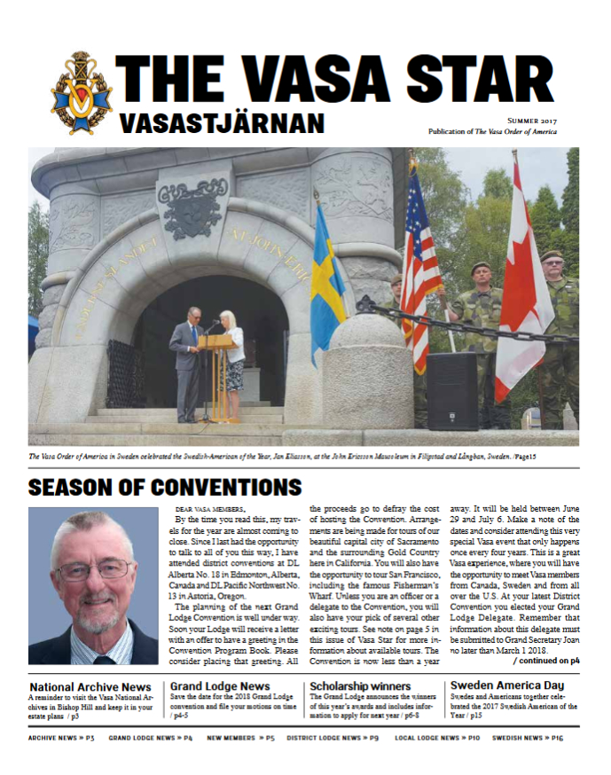 Vasa Star Online Summer 2017